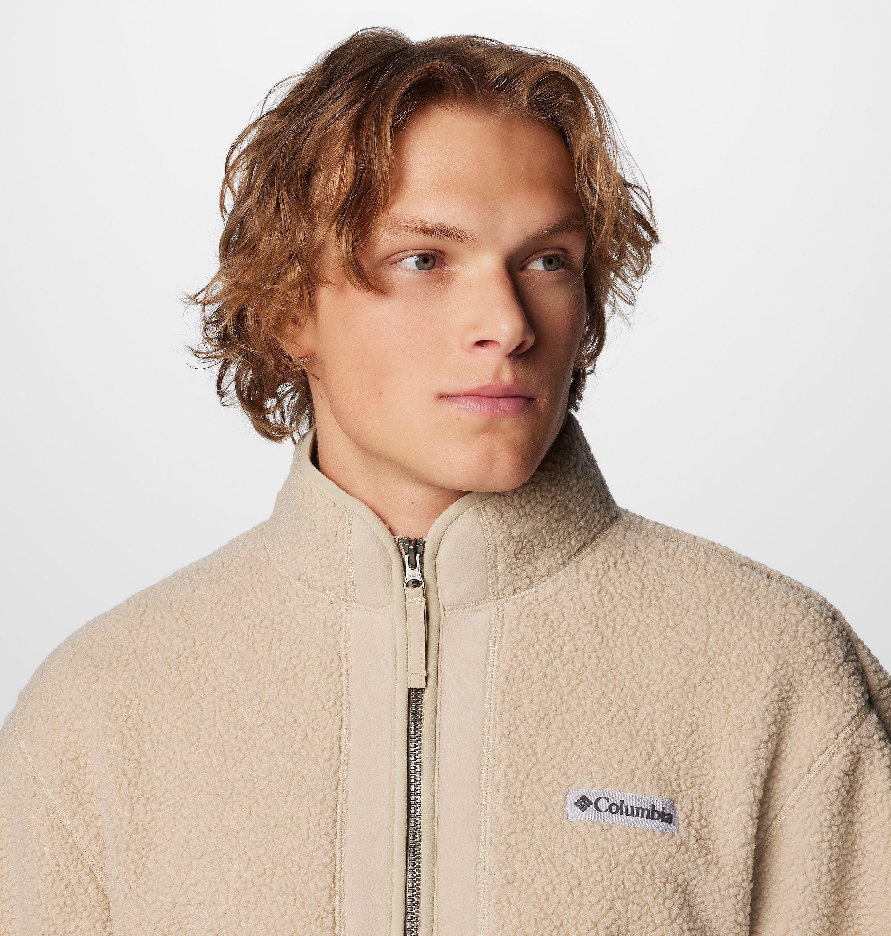 Men's Black Mesa Boucle Fleece Jacket 5