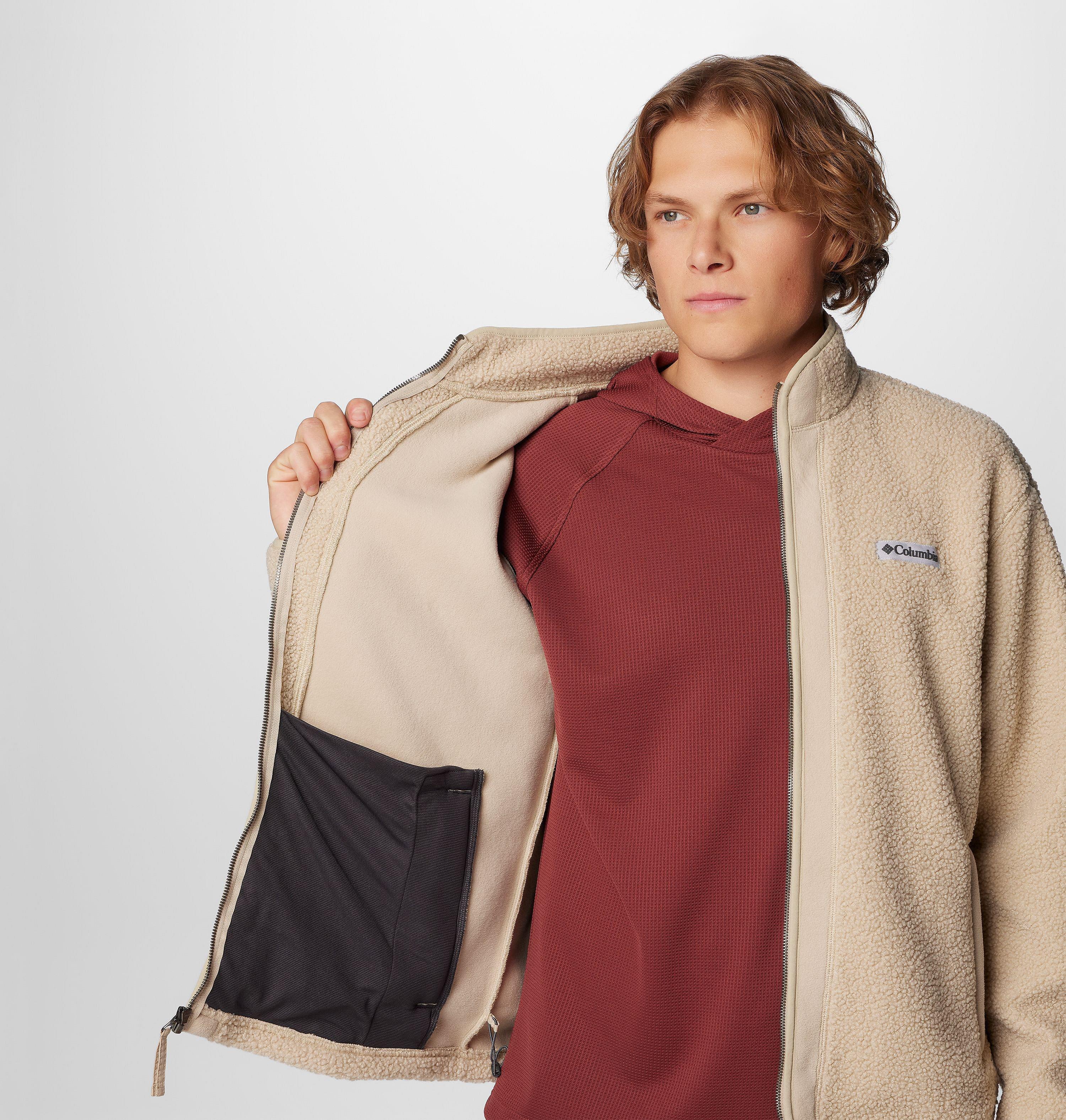 Men's Black Mesa Boucle Fleece Jacket 6