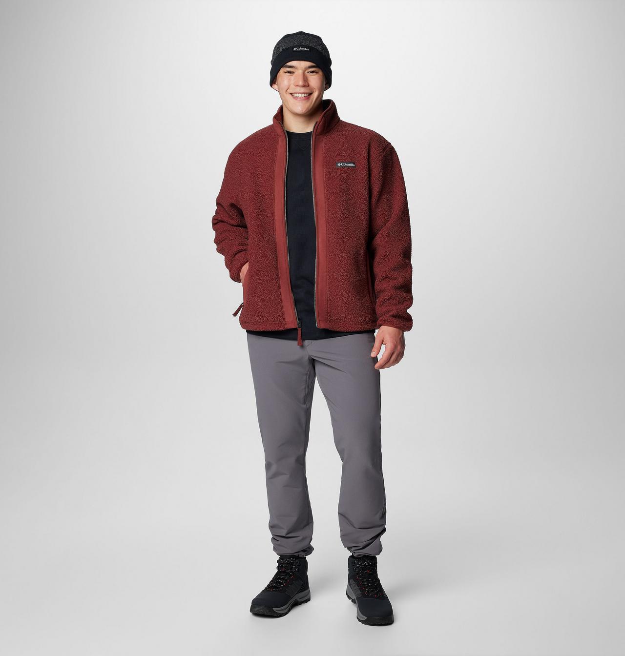 Men's Black Mesa™ Boucle Fleece Jacket 3