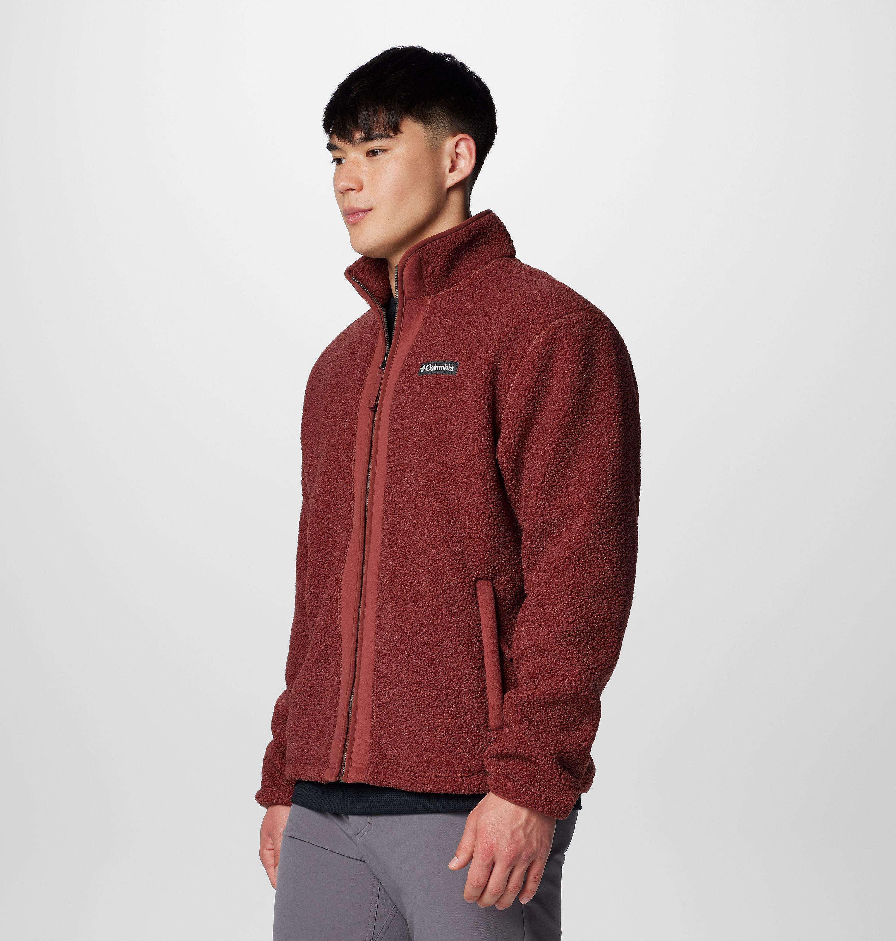Men's Black Mesa Boucle Fleece Jacket 4