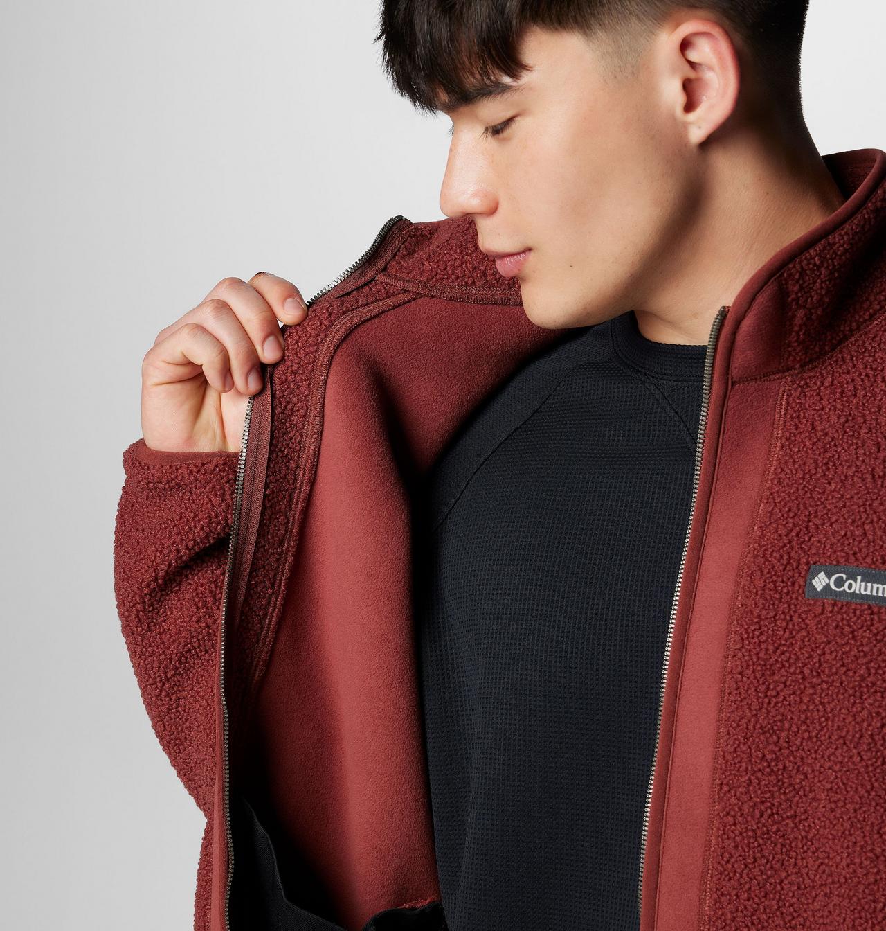 Men's Black Mesa™ Boucle Fleece Jacket 6