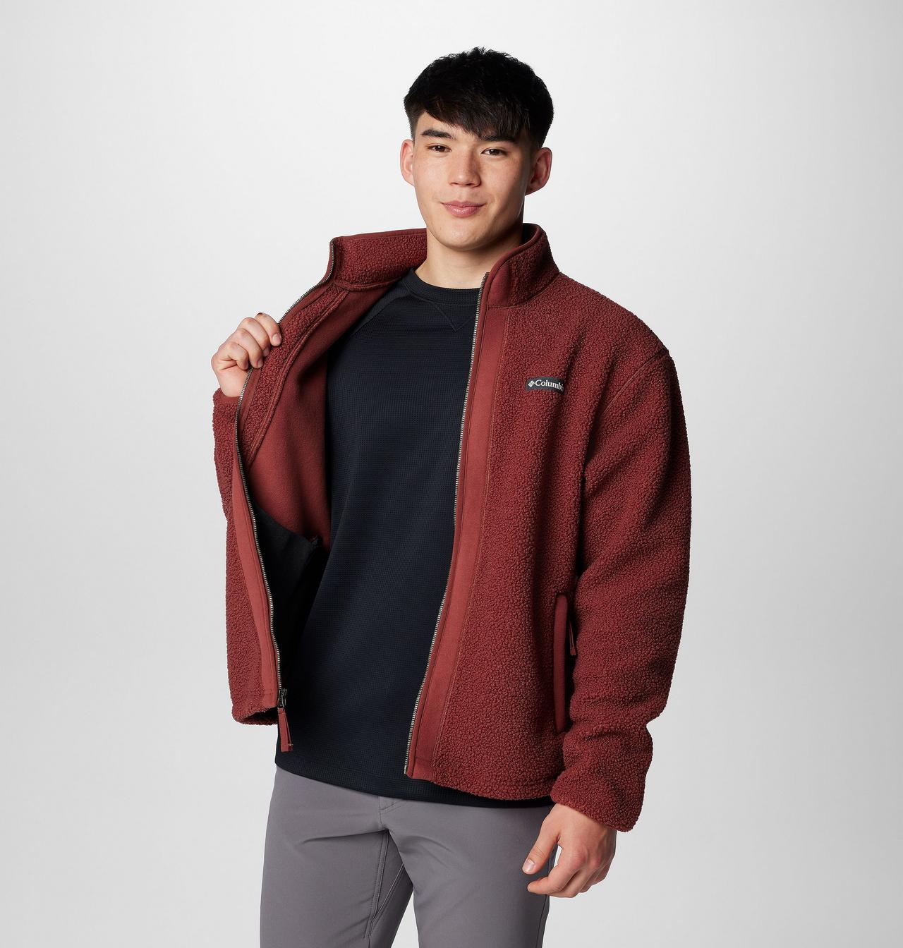 Men's Black Mesa™ Boucle Fleece Jacket 7