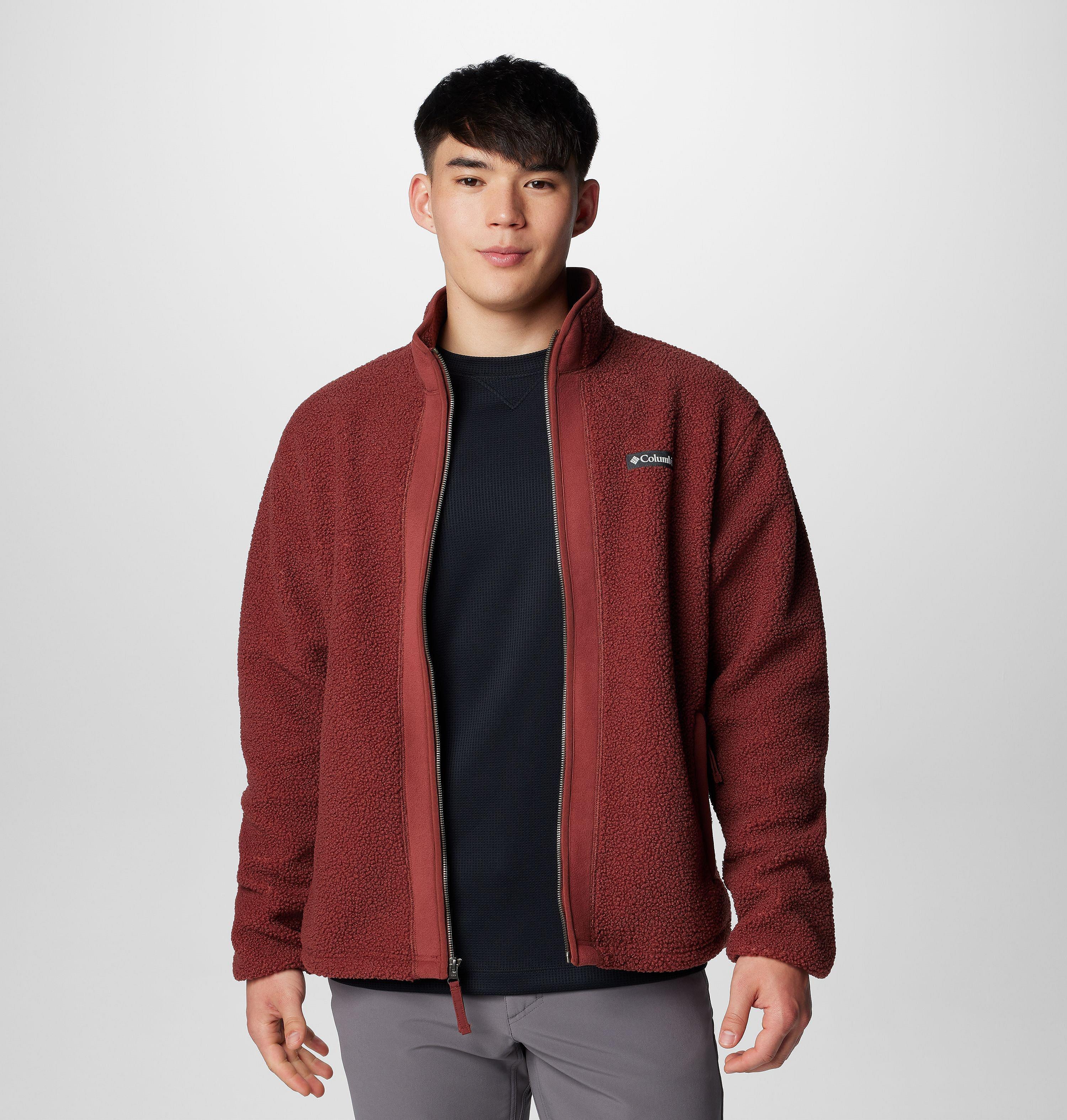 Men's Black Mesa Boucle Fleece Jacket 10