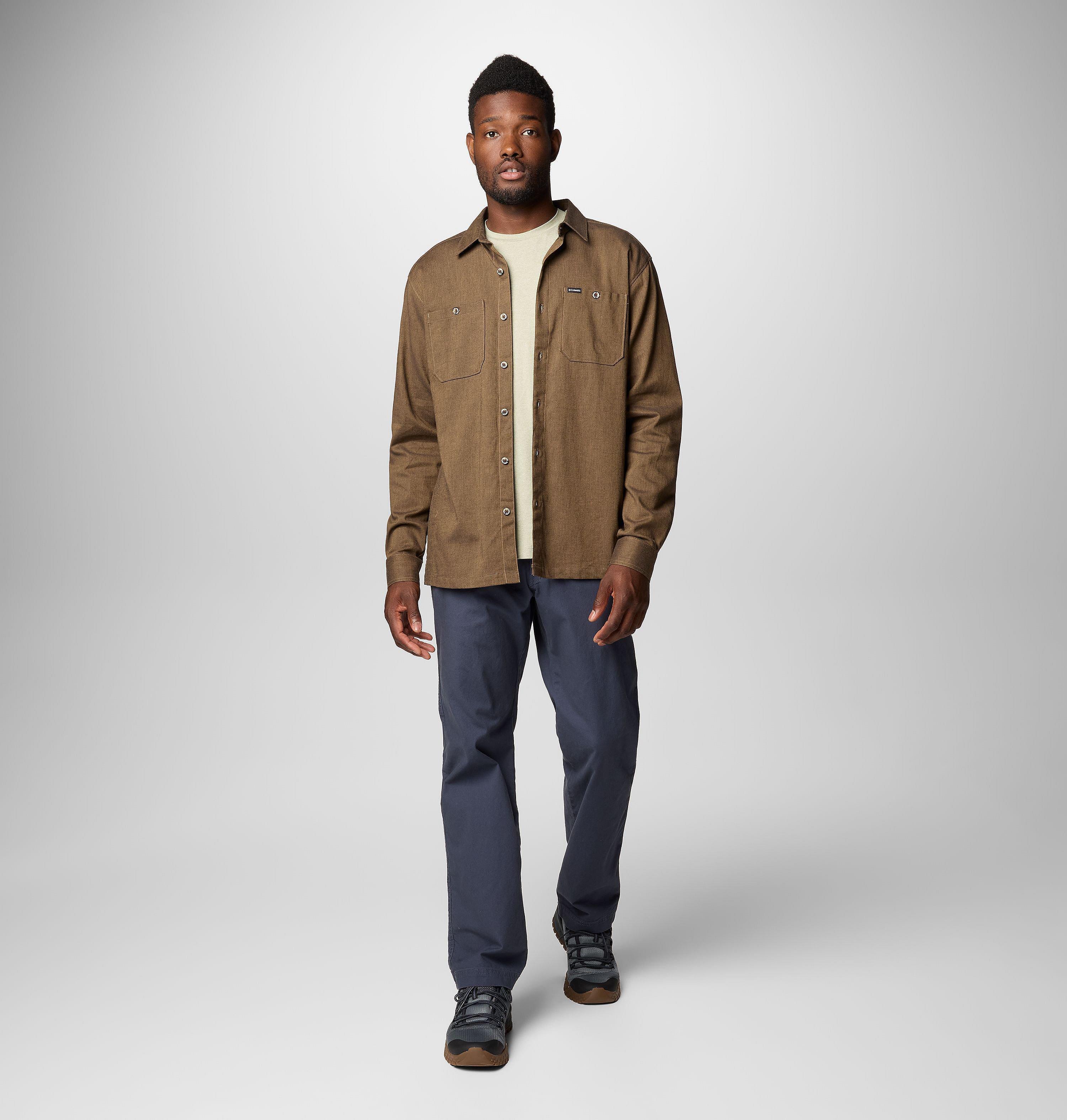 Men's Pitchstone Woven Long Sleeve Shirt 3