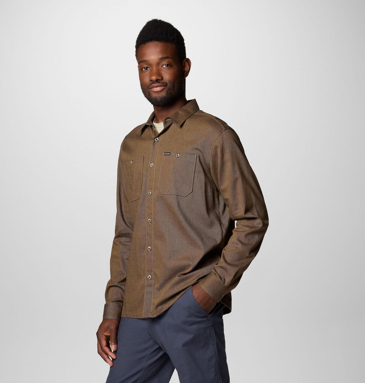 Men's Pitchstone™ Woven Long Sleeve Shirt 4