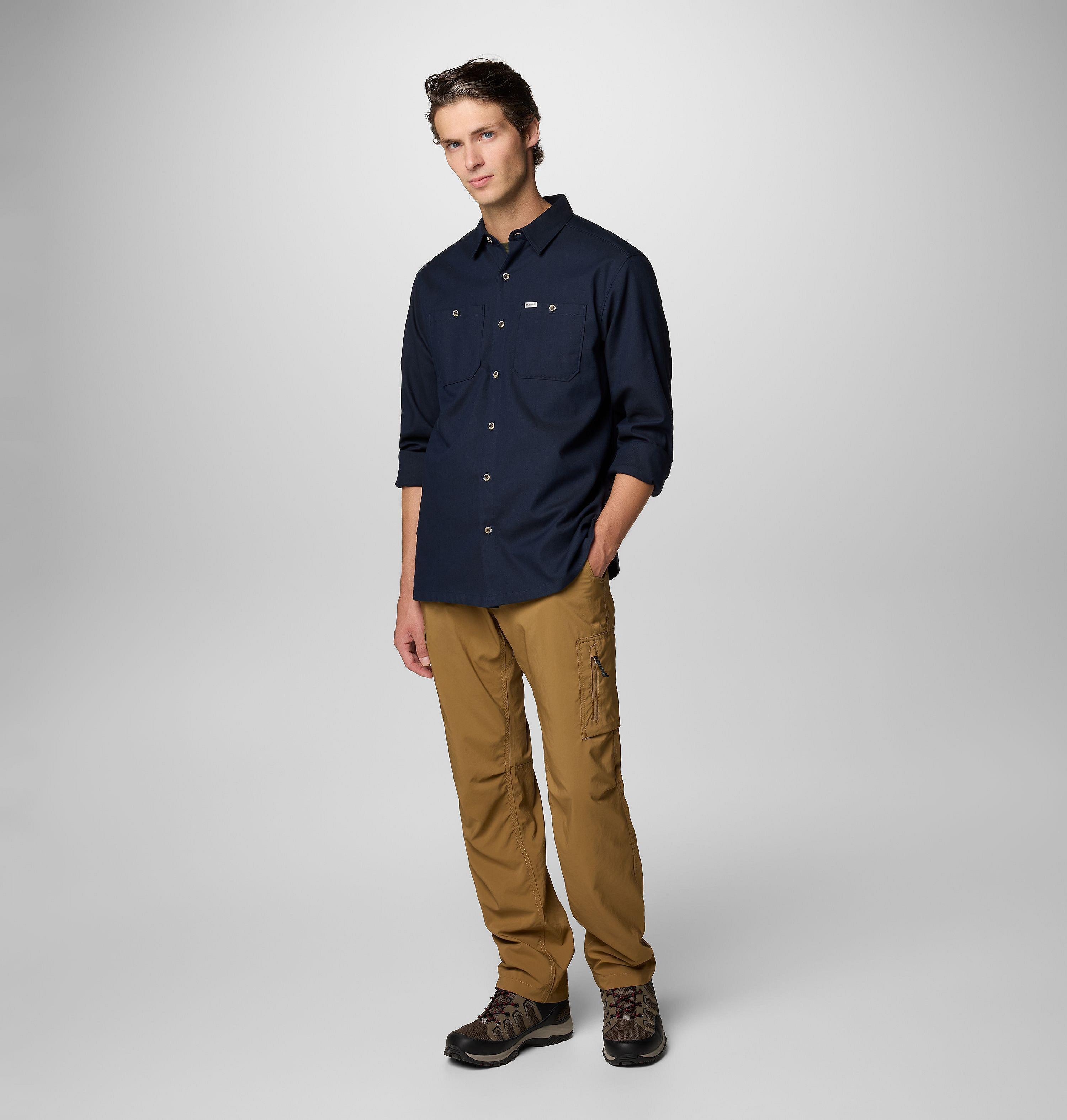 Men's Pitchstone Woven Long Sleeve Shirt 3