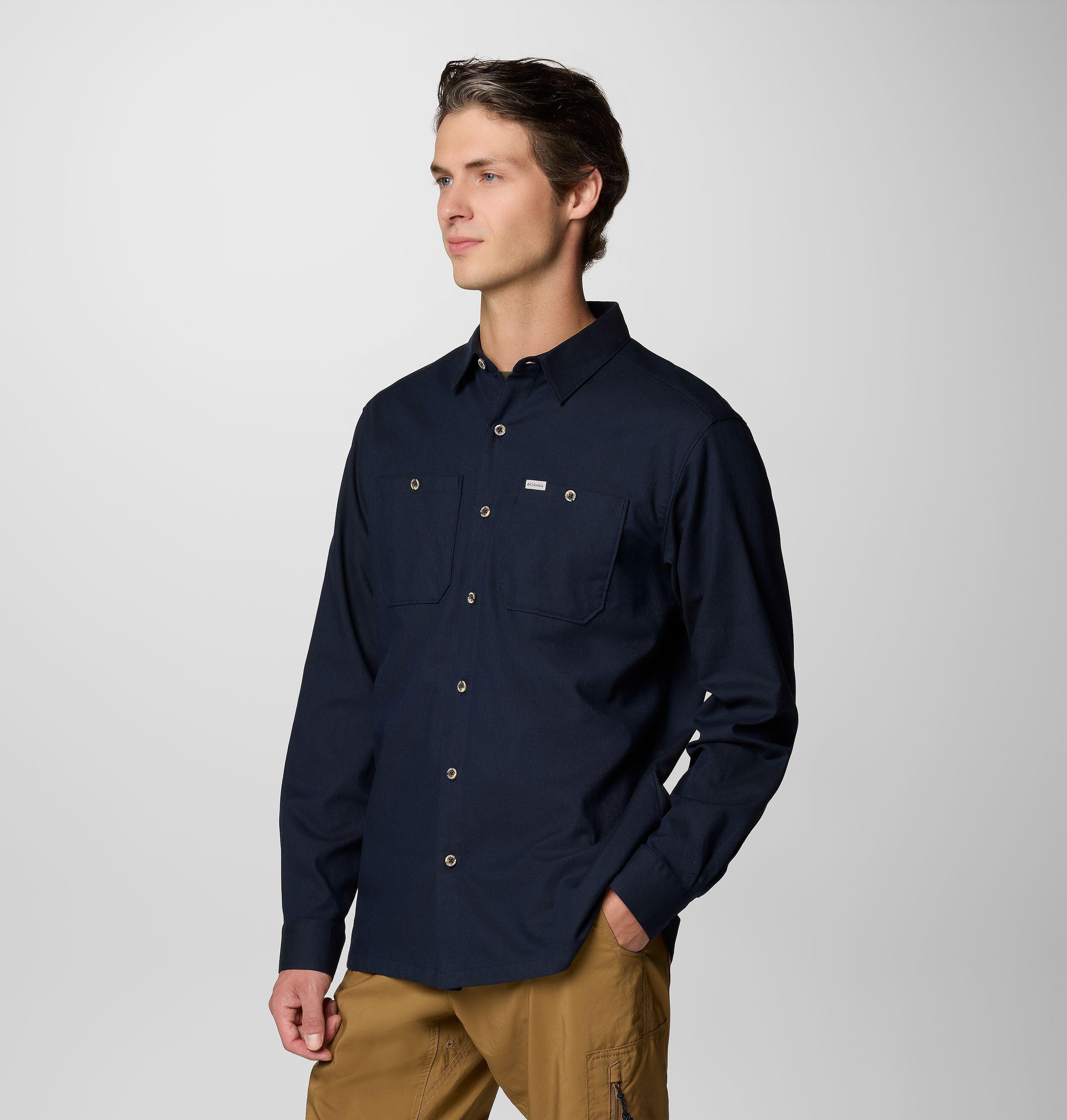 Men's Pitchstone Woven Long Sleeve Shirt 4