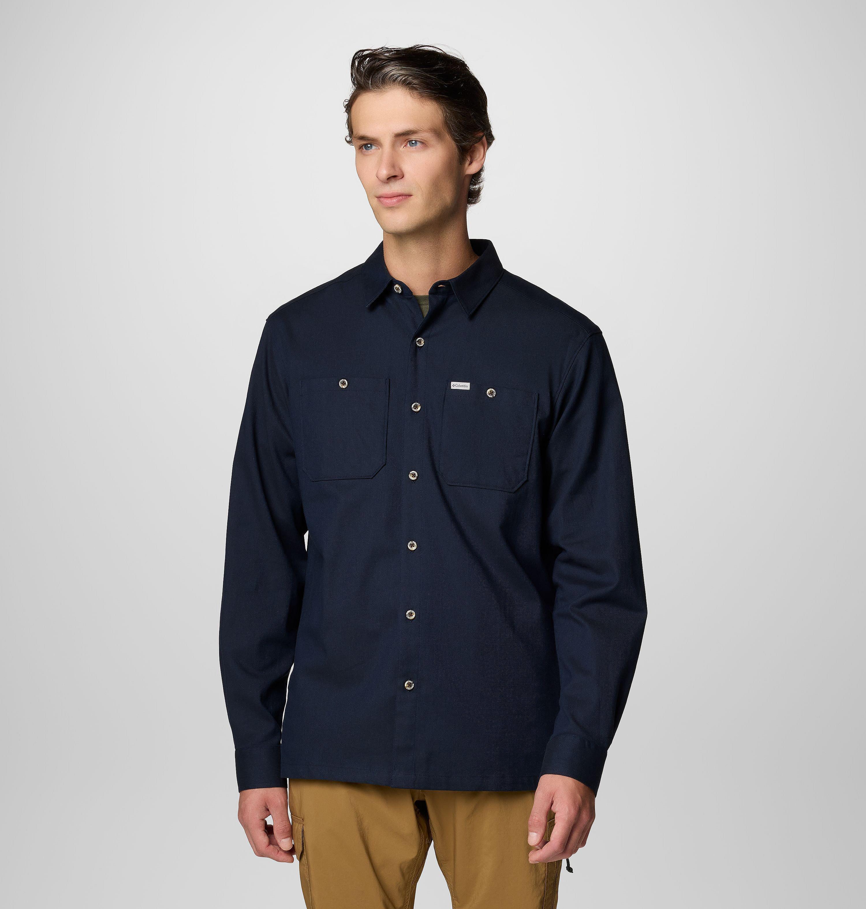 Men's Pitchstone Woven Long Sleeve Shirt 1