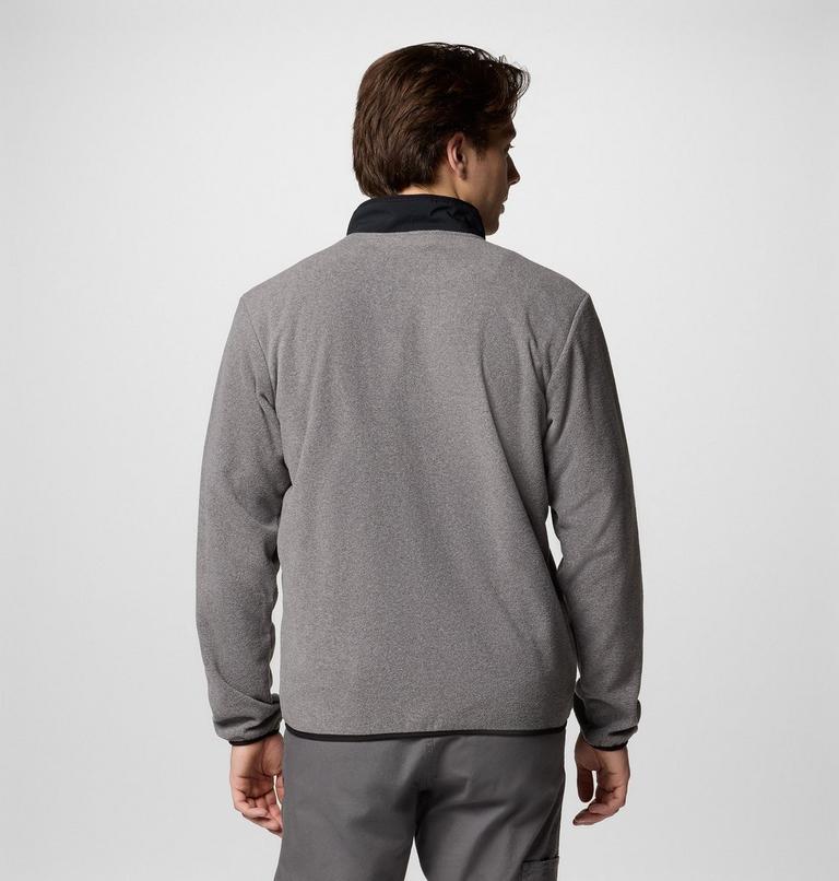 Chaqueta de forro polar Sequoia Grove para hombre, Color: City Grey Heather, Black, image 3
