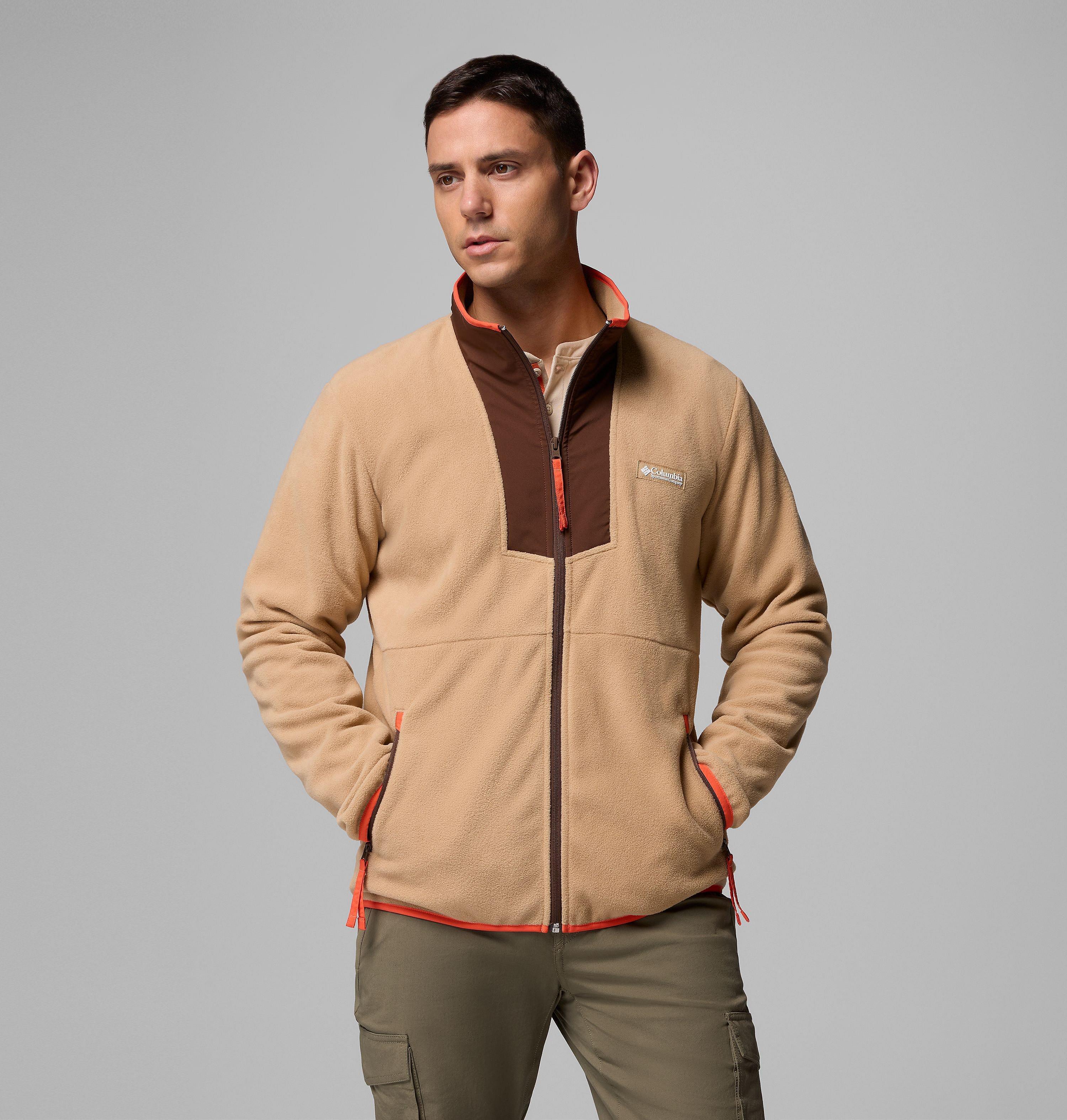 Columbia Sportswear Men's Brown Columbia - Sequoia Grove™ Fleece Jacket - Canoe, Tobacco Xxl
