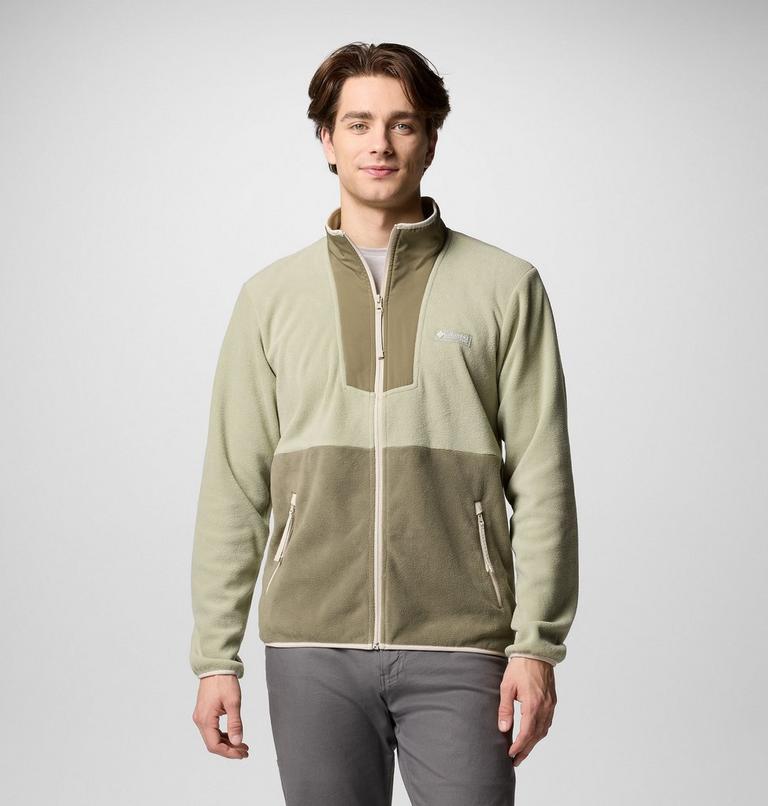Men's Sequoia Grove Fleece Jacket, Color: Safari, Stone Green, image 1