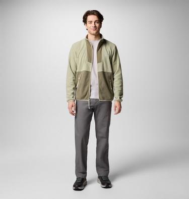 Giacca in pile Sequoia Grove da uomo, Color: Safari, Stone Green, image 2