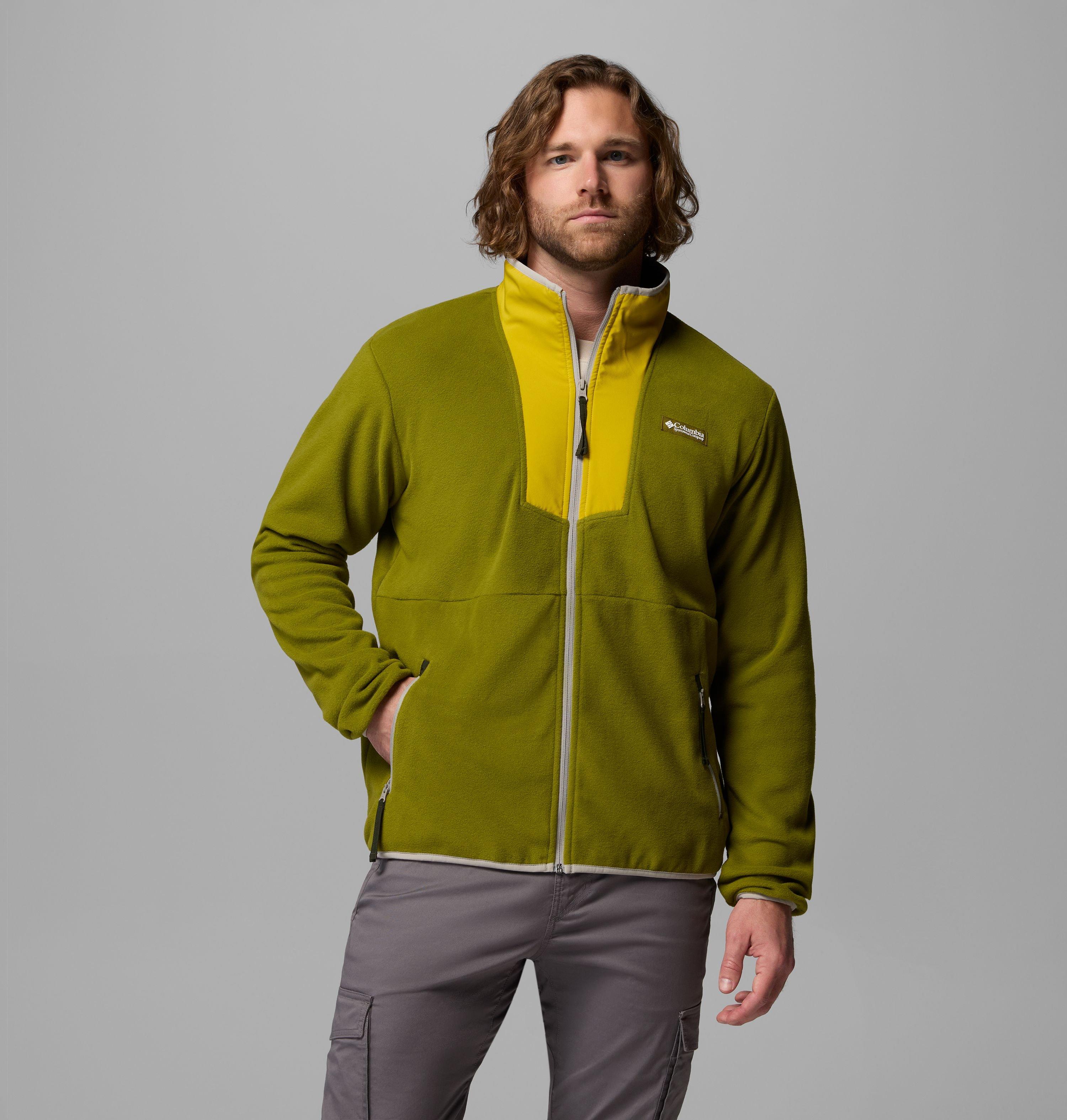Columbia Sportswear Men's Green Columbia - Sequoia Grove™ Fleece Jacket - Mossy Antique Moss Medium