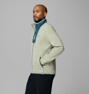 Men's Sequoia Grove Fleece Jacket, Color: Safari, Everblue, image 12