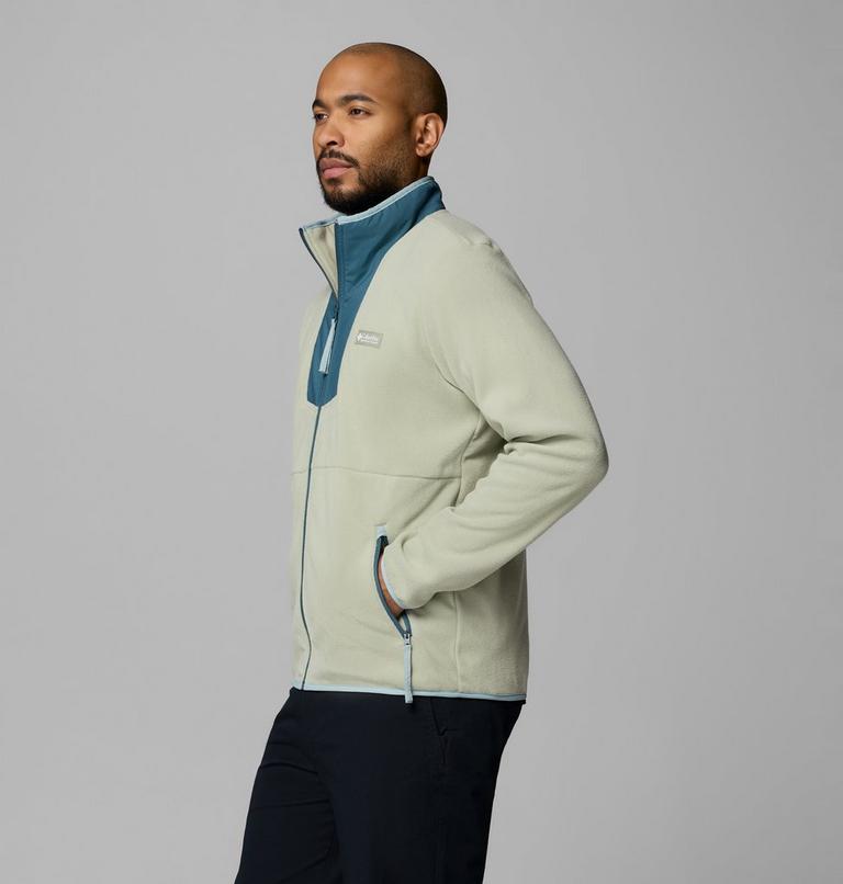 Men's Sequoia Grove Fleece Jacket, Color: Safari, Everblue, image 4