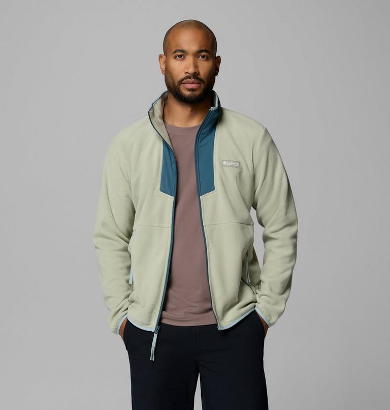 Men's Sequoia Grove Fleece Jacket, Color: Safari, Everblue, image 5