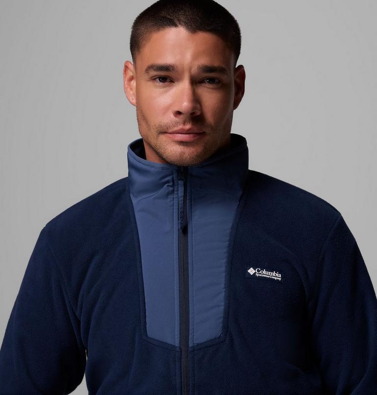Chaqueta de forro polar Sequoia Grove para hombre, Color: Collegiate Navy, Dark Mtn, image 6