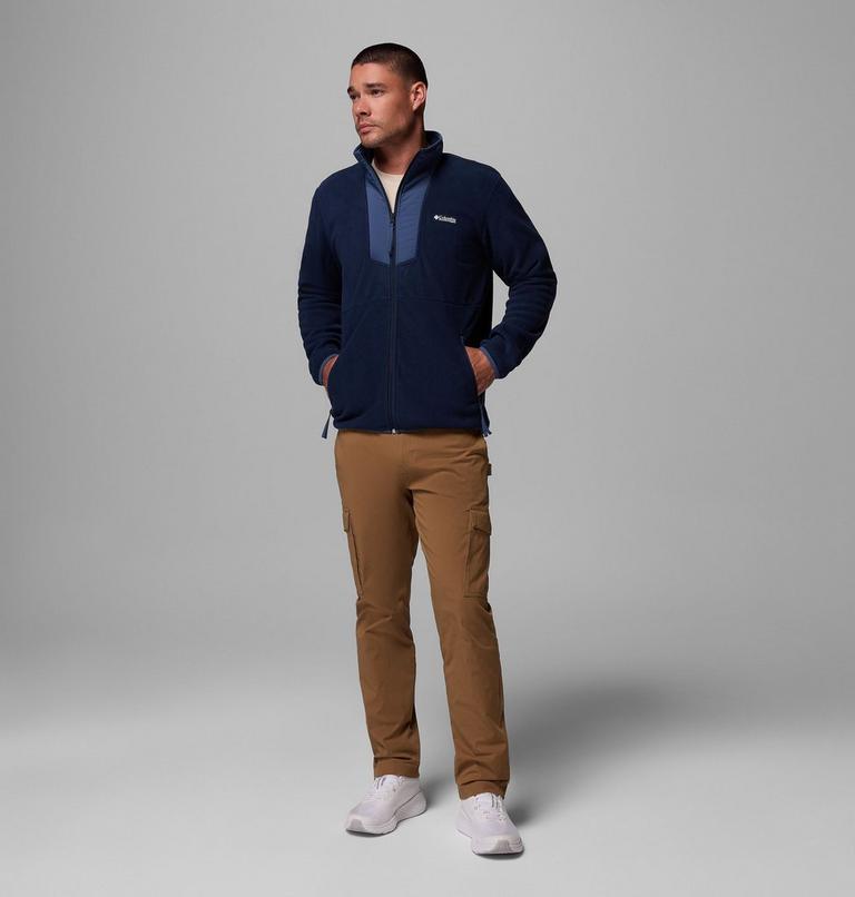 Chaqueta de forro polar Sequoia Grove para hombre, Color: Collegiate Navy, Dark Mtn, image 2