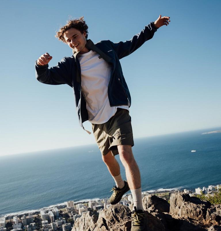 Men's Sequoia Grove Fleece Jacket, Color: Dark Mountain, Stone Green, image 10