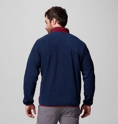 Veste Polaire Sequoia Grove Homme, Color: Rich Wine, Collegiate Navy, image 3