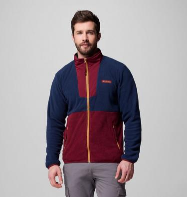 Sequoia Grove Full Zip Fleece, Color: Rich Wine, Collegiate Navy, image 1