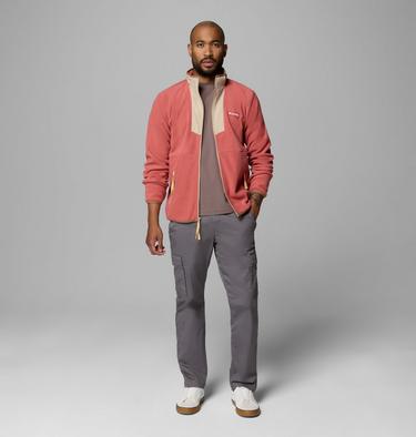 Sequoia Grove Full Zip Fleece, Color: Washed Red, Ancient Fossil, image 8