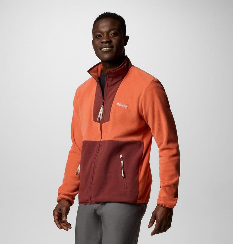 Men's Sequoia Grove Fleece Jacket, Color: Tuscan, Spice, image 4