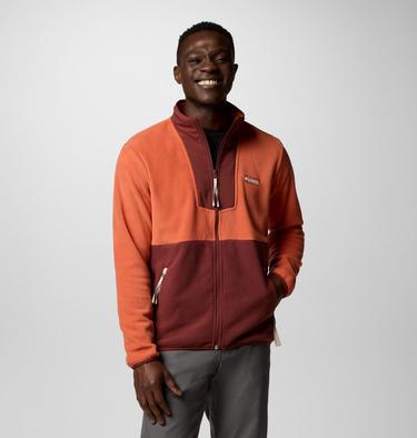 Men's Sequoia Grove Fleece Jacket, Color: Tuscan, Spice, image 15