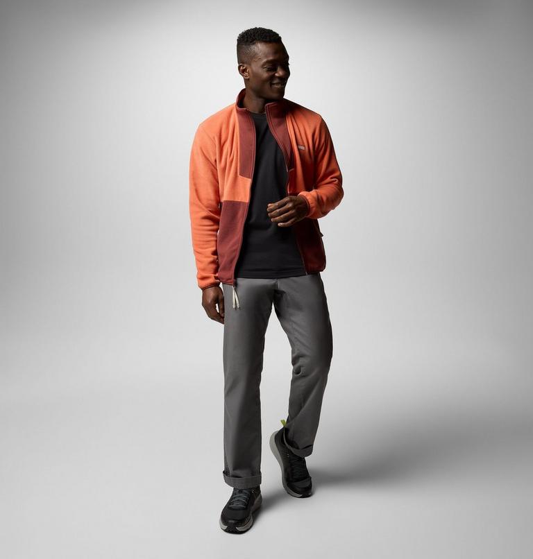 Men's Sequoia Grove Fleece Jacket, Color: Tuscan, Spice, image 2
