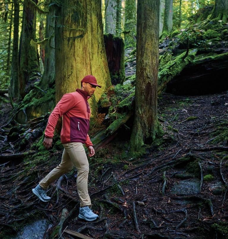 Men's Sequoia Grove Fleece Jacket, Color: Tuscan, Spice, image 9
