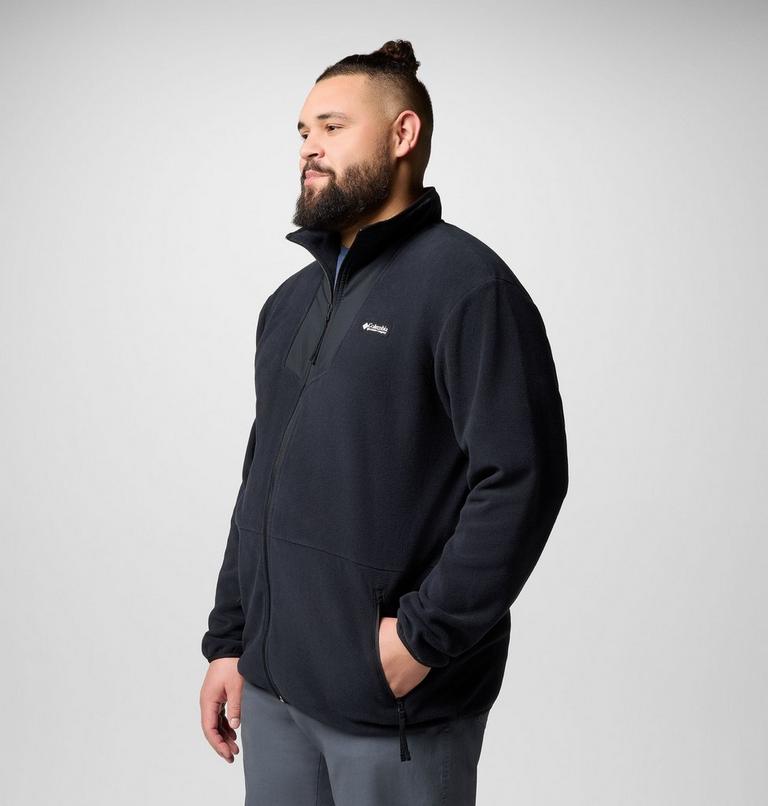 Chaqueta de forro polar Sequoia Grove para hombre - Talla grande, Color: Black, image 4
