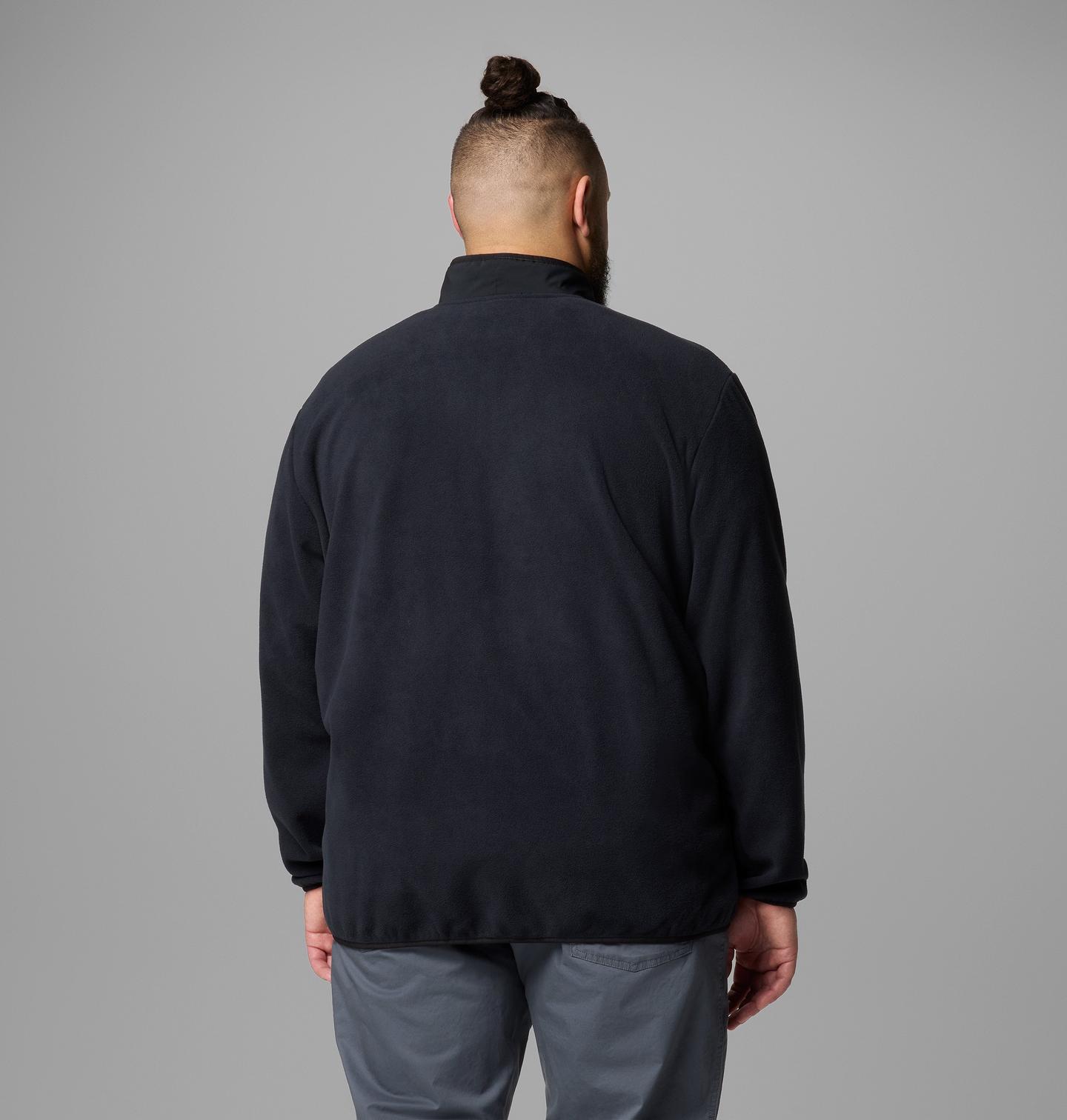 Мужские куртки Columbia Sequoia Grove Full Zip Fleece - Big, цвет: Чёрный — фото 3