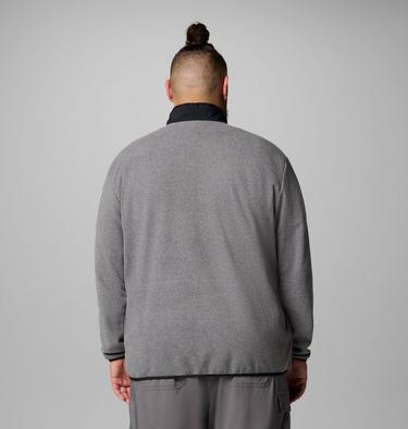 Chaqueta de forro polar Sequoia Grove para hombre - Talla grande, Color: City Grey Heather, Black, image 7