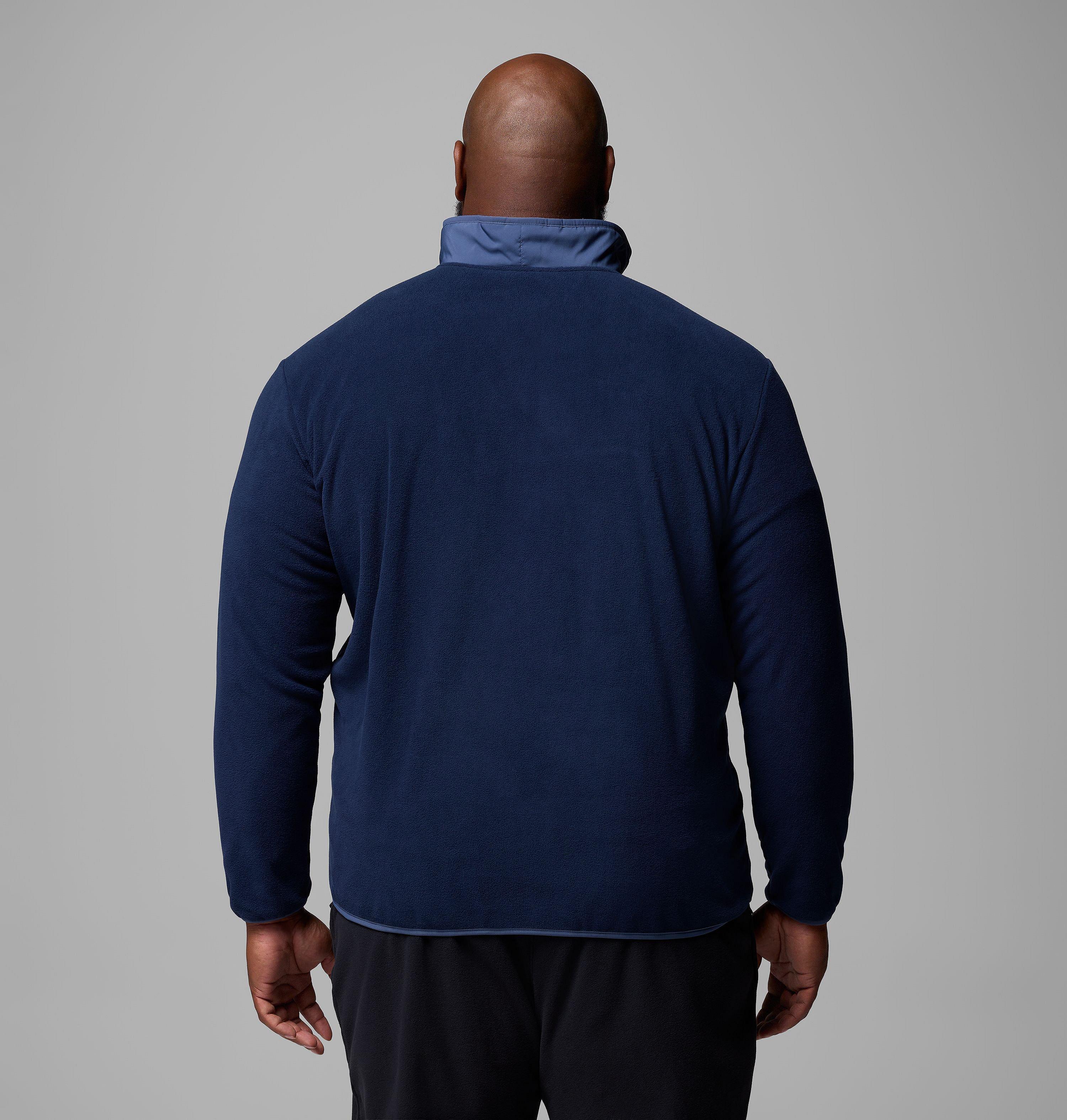 Vêtement polaire à fermeture éclair pleine longueur Sequoia Grove pour homme – Tailles fortes 3