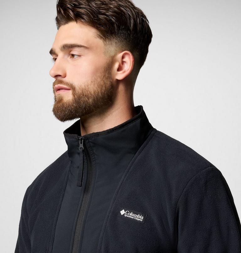 Men's Sequoia Grove Half Zip Fleece, Color: Black, image 5