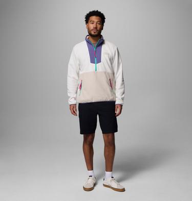 Sequoia Grove Half Zip Fleece, Color: Sea Salt, Stormwatch, image 4