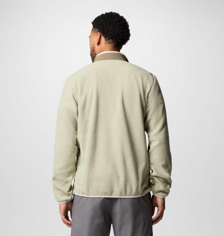 Forro polar con media cremallera Sequoia Grove para hombre, Color: Safari, Stone Green, image 2