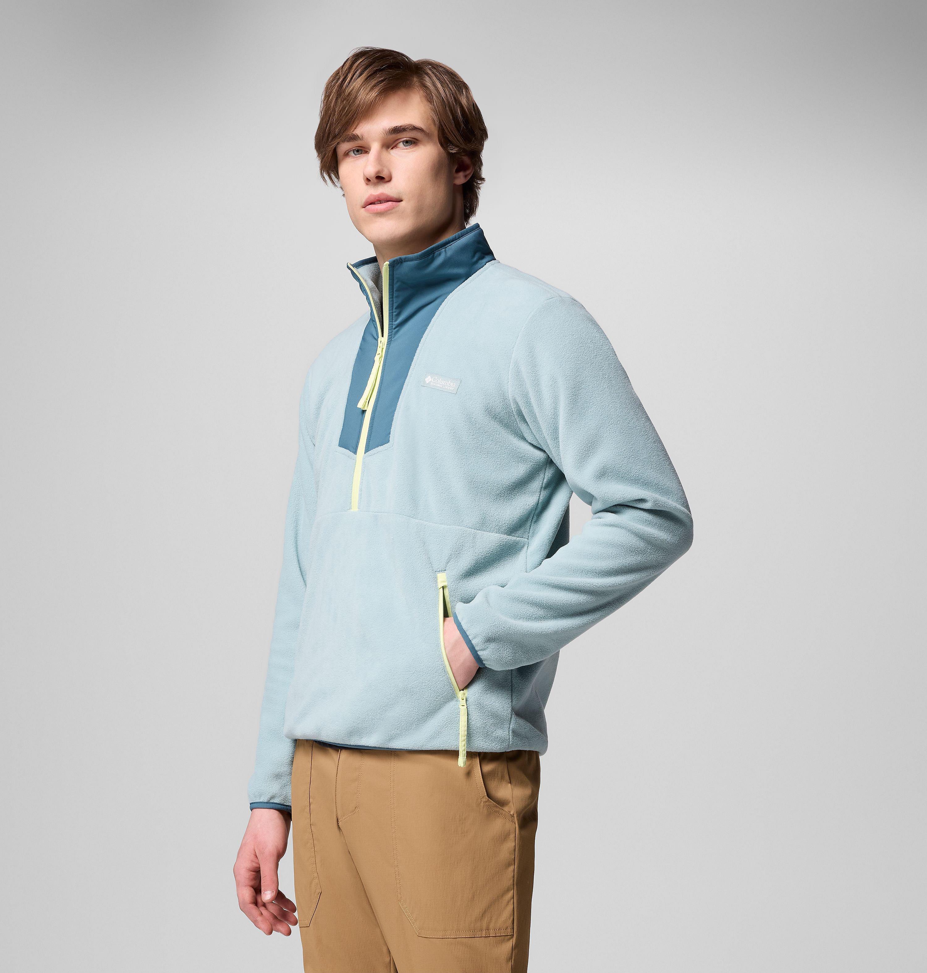 Vêtement polaire à demi-fermeture éclair Sequoia Grove pour homme | 429 | S 4