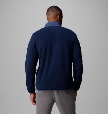 Men's Sequoia Grove Half Zip Fleece, Color: Collegiate Navy, Dark Mountain, image 19