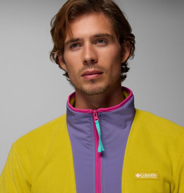 Men's Sequoia Grove Half Zip Fleece, Color: Antique Moss, Stormwatch, image 5