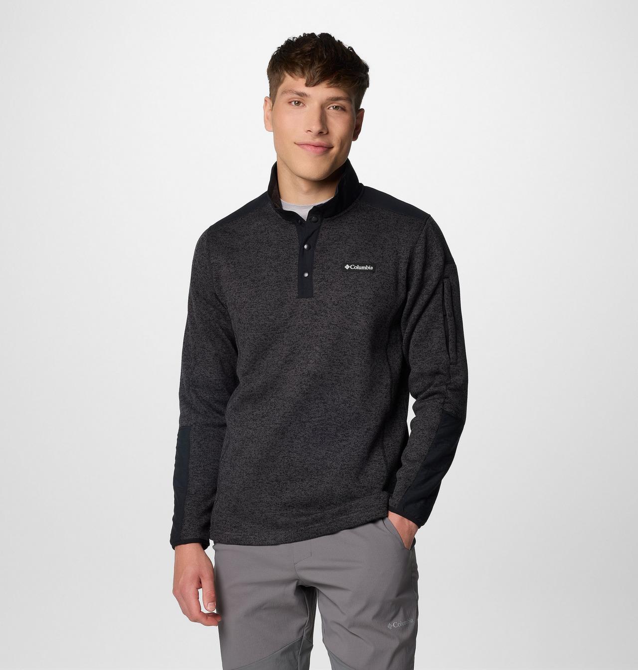 Men's Sweater Weather™ Half Snap Pullover 4