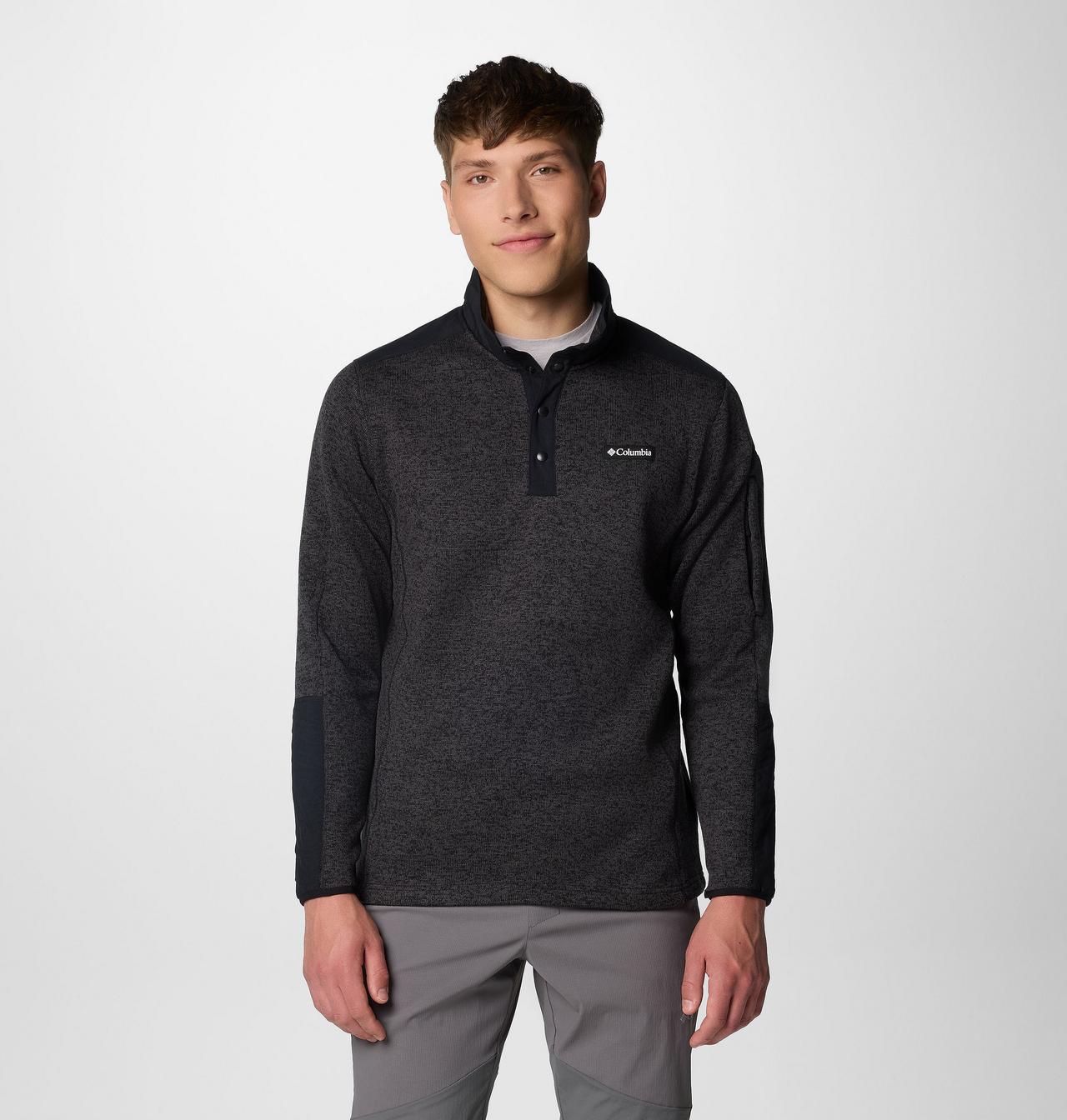 Men's Sweater Weather™ Half Snap Pullover 1