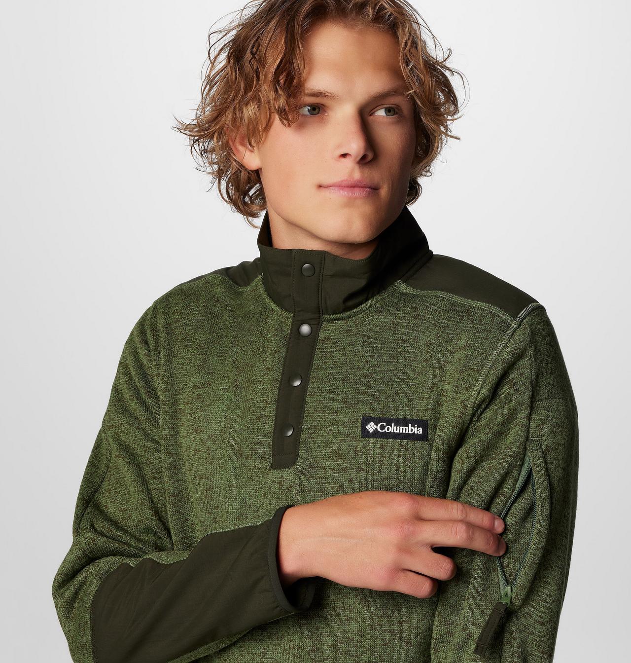 Men's Sweater Weather™ Half Snap Pullover 6