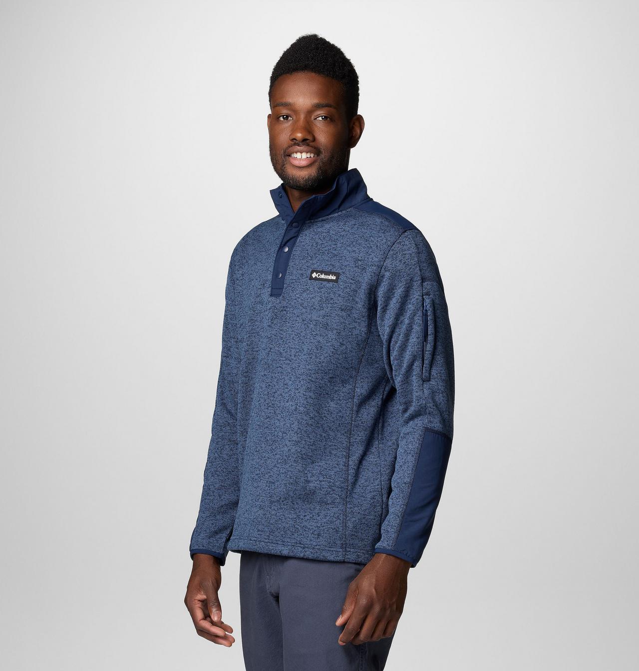 Men's Sweater Weather™ Half Snap Pullover 4