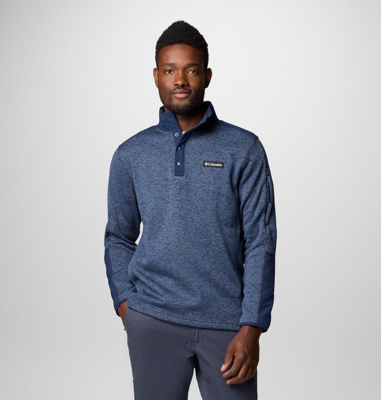 Men's Sweater Weather™ Half Snap Pullover 1