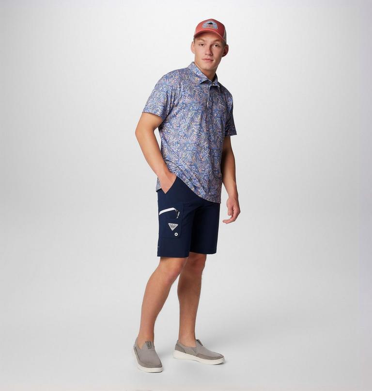 Men's Terminal Tackle II Shorts, Color: Collegiate Navy, White, image 3