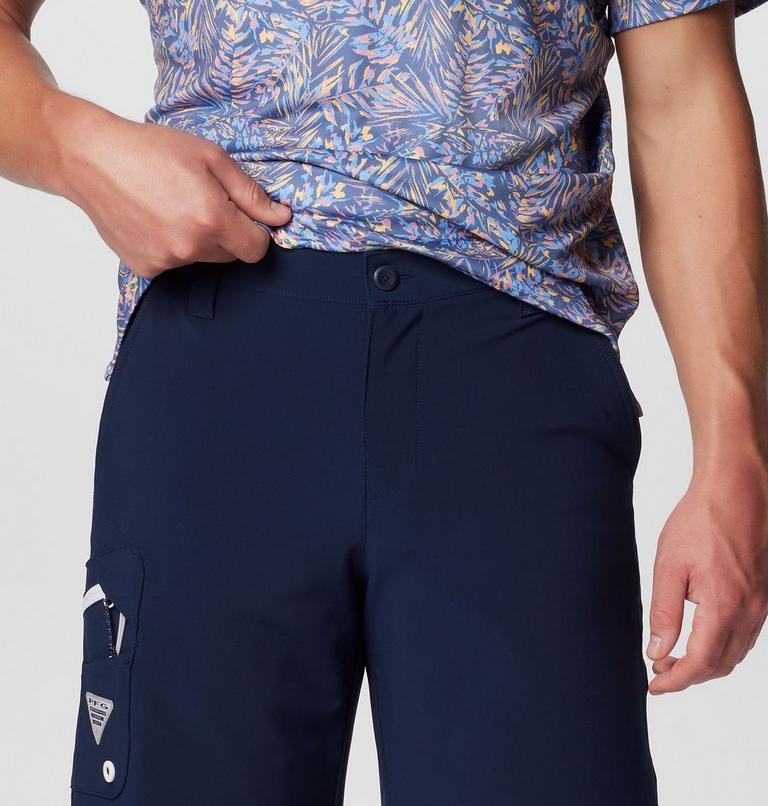 Men's Terminal Tackle II Shorts, Color: Collegiate Navy, White, image 5