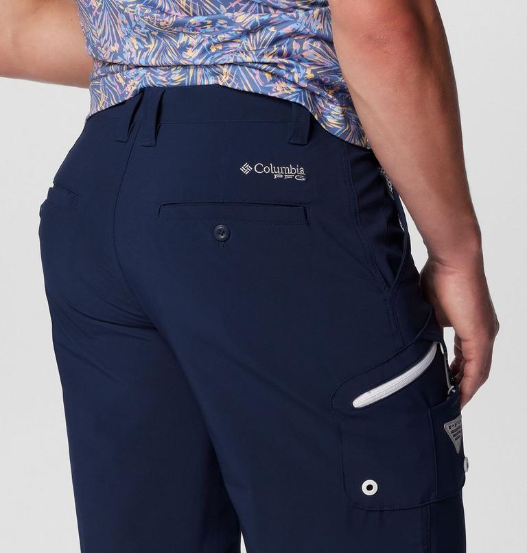 Men's Terminal Tackle II Shorts, Color: Collegiate Navy, White, image 6