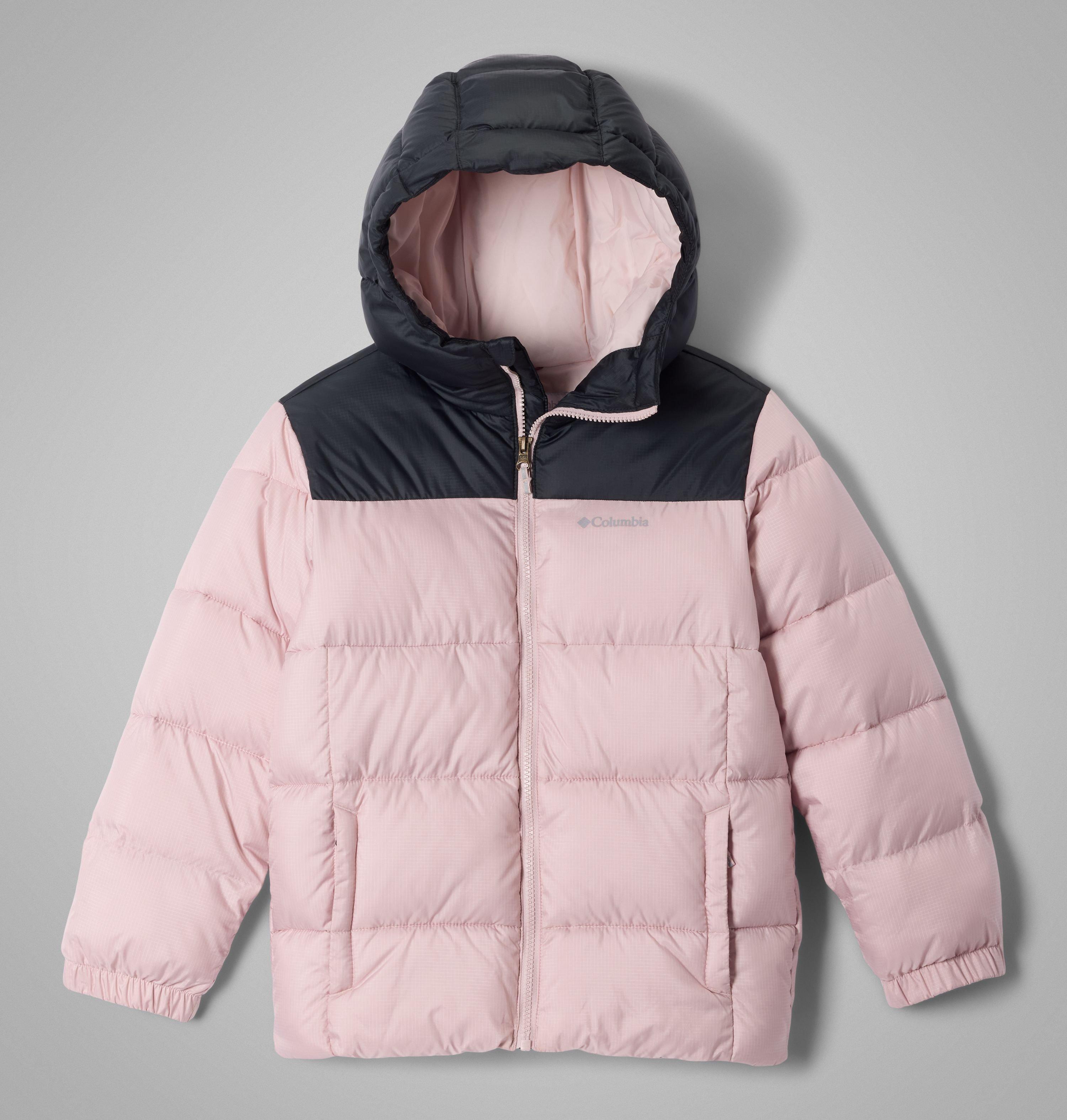 ジャケット・アウター Columbia hooded puffer jacket pink 00s 2096271_618_f_pu