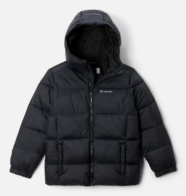 Youth Puffect II Hooded Jacket, Color: Black, image 11